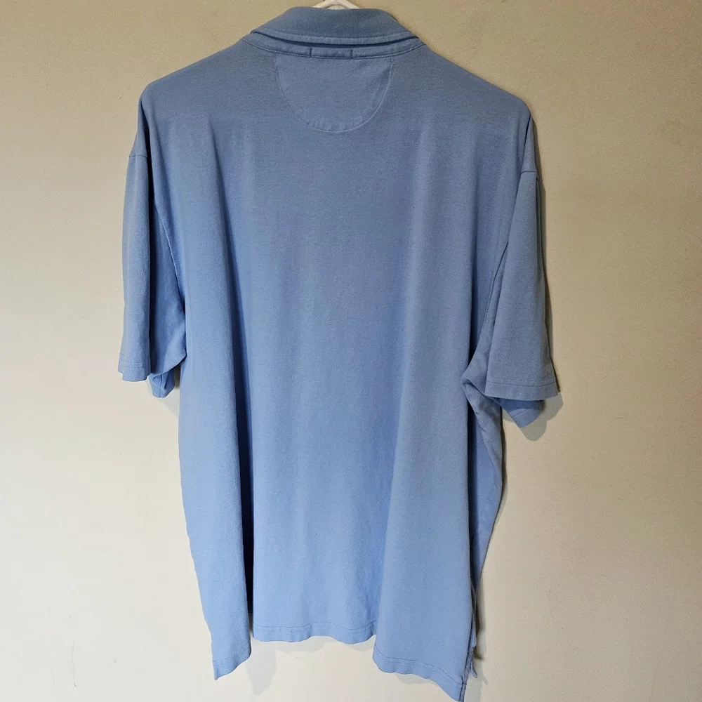 Peter Millar Crown Finish Stretch Cotton Polo Shirt  - Crown Logo - Size XL - Picture 6 of 6